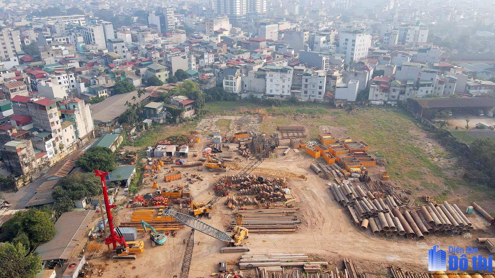 Tiến độ thi công